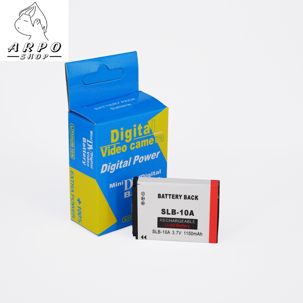 แบตเตอรี่และแท่นชาร์จ ซัมซุง SLB 10A  L100 L110 L200 L210 EX2F EX2 WB150F WB250F WB800F WB1100 WB350