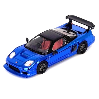 HONDA NSX-R GT NA2 BLUE CHROME W/ EXTRA WHEELS 1:64 (INNO64)