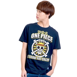 ROUND คอลูกเรือDextreme T-Shirt DOP-806 ลายไอคอน Luffy-4XL