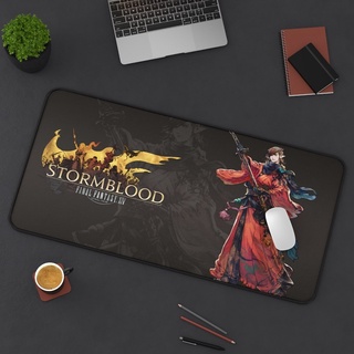 แผ่นรองเมาส์ XIV แฟนตาซี Final Stormblood สําหรับโต๊ะทํางาน | เมาส์