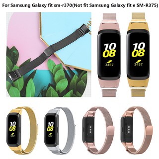 สายนาฬิกาข้อมือสแตนเลสสำหรับ Samsung Galaxy Fit SM-R370