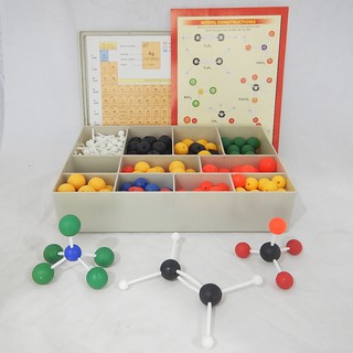 แบบจำลองโมเลกุล 370 อะตอม Atomic Molecular Model Set (370 atoms)