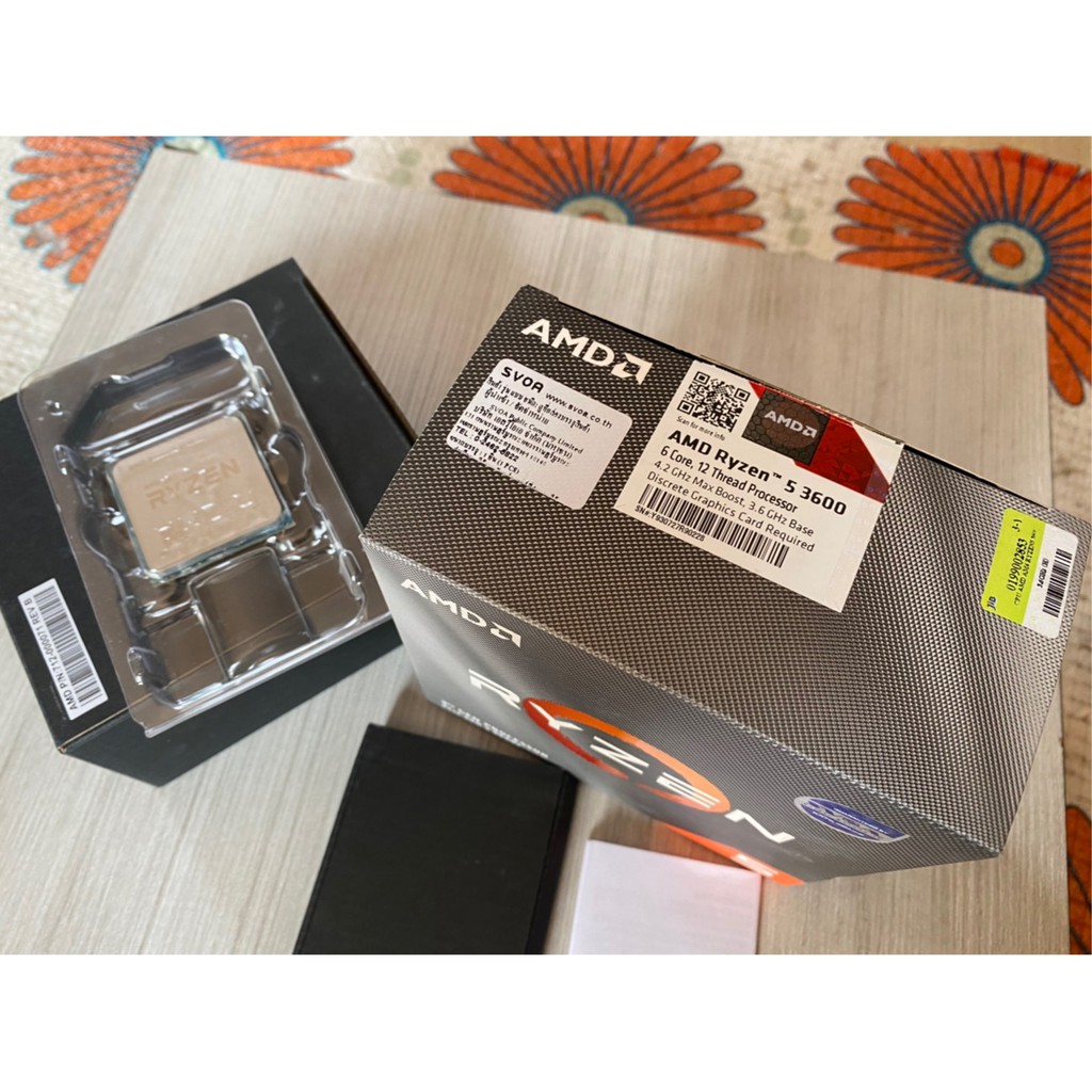 CPU AMD AM4 RYZEN5 3600 3.6GHz ครบกล่อง - maxza6111 - ThaiPick