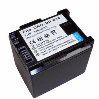 แบตเตอรี่กล้อง Canon Camera Battery รุ่น BP-819