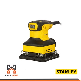 STANLEY เครื่องขัดกระดาษทรายแบบสั่น รุ่น SS24 พร้อมถุงเก็บฝุ่น เครื่องขัดกระดาษทราย B 5056174511144