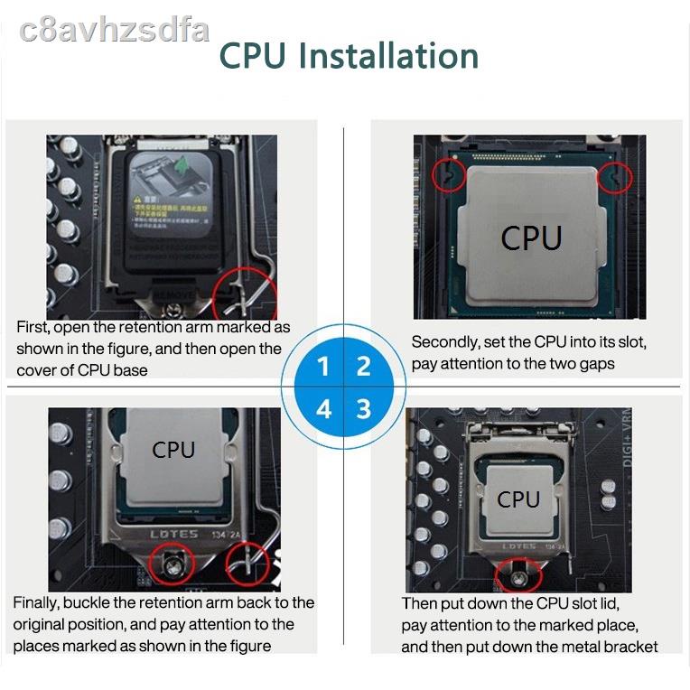 ▬Intel Core 2nd generation Processor LGA 1155 Lyczar Desktop CPU i3 2100 2120 2130 i5 2300 2320 2400 2500 i7 2600 #4
