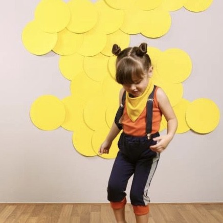 NuNu Pants Fluffy Navy/ กางเกงสี่ส่วนฟลั๊ฟฟี่กรมท่า