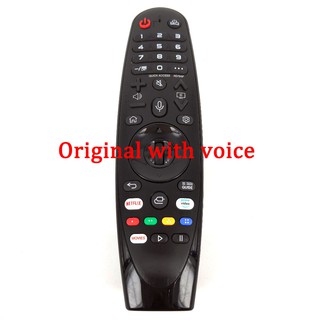 Lg รีโมตคอนโทรลสมาร์ททีวี AN-MR19BA พร้อม VOICE AN-MR20GA สําหรับสมาร์ททีวี 2019 75UM7600PTA 86UM7600PTA 65UM75 AM-HR19BA ไม่มีเสียง