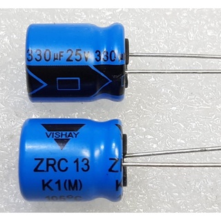 Vishay BC  330uf 25v capacitor ตัวเก็บประจุ คาปาซิเตอร์