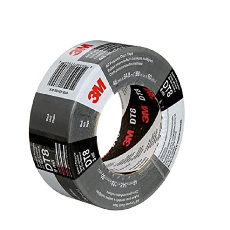 3MTM เทปท่ออเนกประสงค์ DT8 Instant Bond Adhesion 48mm x 22.9m / เทป Kuat Lekat ( Siver & Black Colou