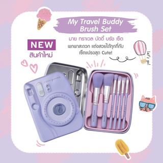 ของแท้ Cute Press My Travel Buddy Brush Set คิวท์เพรส เซ็ตแปรงแต่งหน้า