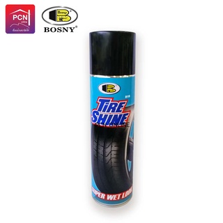 BOSNY สเปรย์ เคลือบเงายางรถ บอสนี่ Tire Shine Spray 550ml