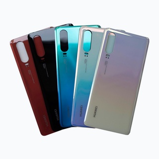 สําหรับ Huawei P30 / P30 Pro ฝาหลังกระจก เคสแบตเตอรี่ อะไหล่ + กาว