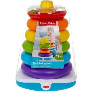 ฟิชเชอร์ไพรซ์ ห่วงเรียงซ้อน ขนาดใหญ่ รุ่น GJW15 / Fisher Price Giant Rock-a-Stack : GJW15