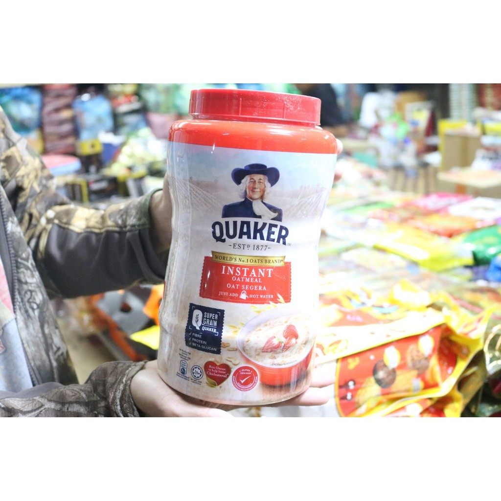 🔥💥Quaker ข้าวโอ๊ตชง ผสมกับอะไรก็อร่อย 1 kg🔥💥