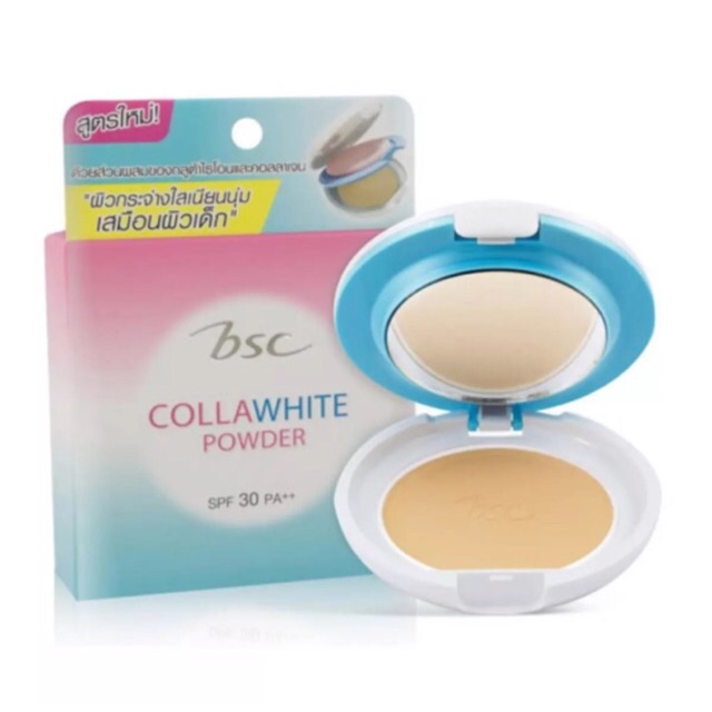 แท้***Bsc Colla White Powder SPF30/PA+ (ตลับจริง) Exp.7/1/25