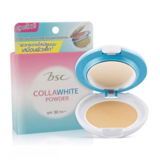 แท้***Bsc Colla White Powder SPF30/PA+  (ตลับจริง)