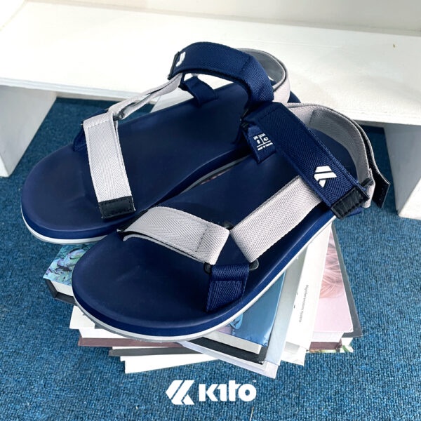 [ลด30% เก็บโค้ด 2509FASHDD] KITO Flow TwoTone AC27 M รุ่นโฆษณา รองเท้าแตะผู้ชาย รัดส้น กีโต้  Size 40-46