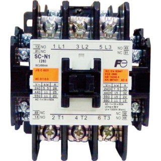 แมกเนติกคอนแทคเตอร์  รุ่น SC-N1 220V FUJI Magnetic Contactor Model SC-N1 220V FUJI