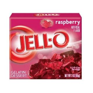 เจลโล่ jello raspberry รสราสเบอร์รี่  จาก อเมริกา🇺🇸  (85 g.)