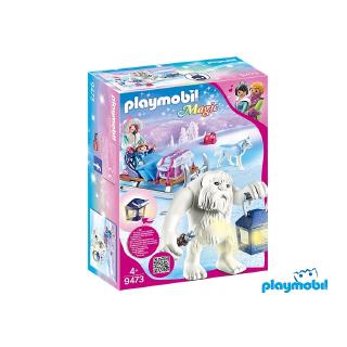 Playmobil 9473  Magic Yeti with Sleigh แอ็คชั่นฟิกเกอร์  เมจิค มนุษย์หิมะ และรถลากเลื่อน