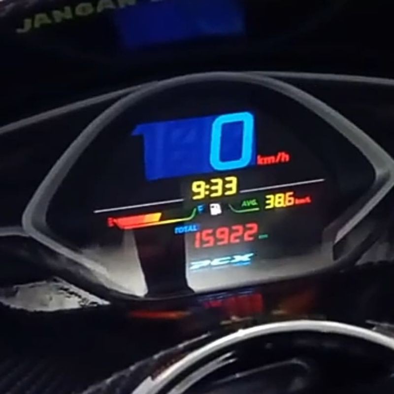 สติ๊กเกอร์วัดความเร็ว lcd ท้องถิ่น Honda PCX