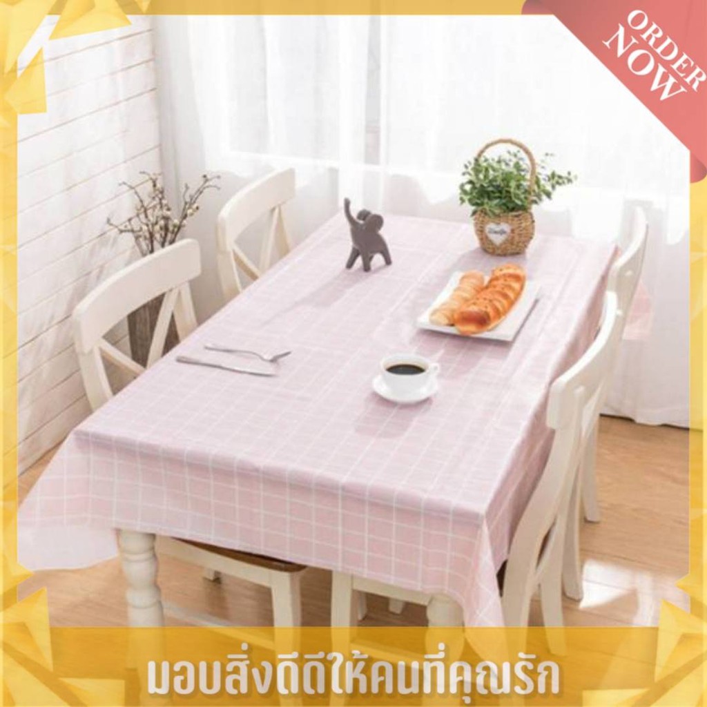 ผ้าปูโต๊ะ พร็อพถ่ายรูป ลายสก็อตลายตาราง **มี 2ขนาด** พร้อมส่ง #G-0010