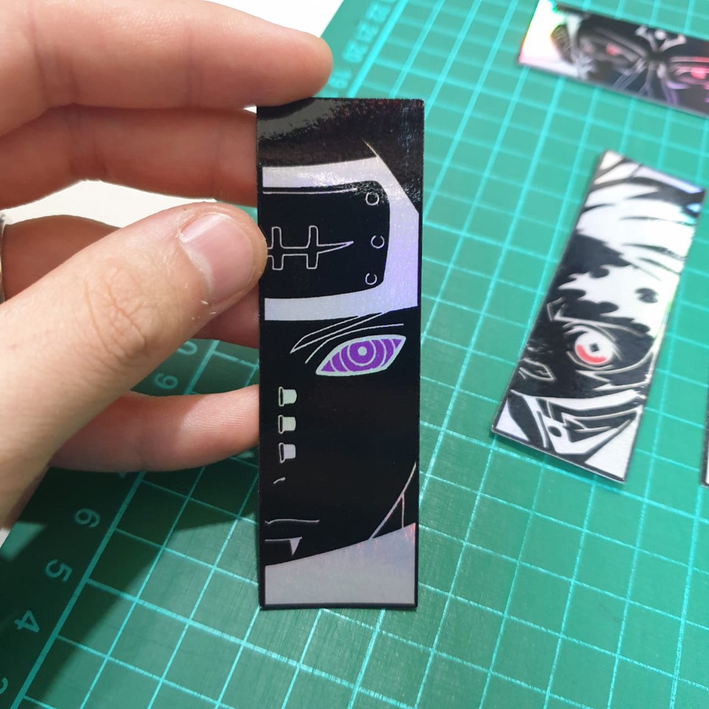 สติกเกอร์ ลายการ์ตูนอนิเมะ S0186 - BW - Hero