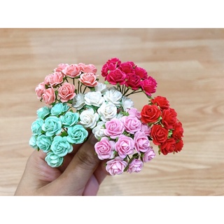 ดอกไม้กระดาษสา ขนาด 10 mm. ราคา/ 10ดอก