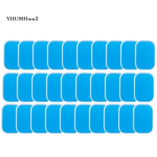 60PCS EMS Gel Pad, Electrode Gel Replacement Pad, EMS Absorbent Gel Pad, Abdominal Muscle Trainer Accessories