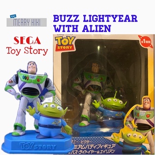 (พร้อมส่ง) SEGA Toy Story Buzz Lightyear with Alien. โมเดล ฟิกเกอร์