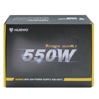 POWER SUPPLY NUBWO NPS-030 -  550 WATT (รับประกัน1ปี)