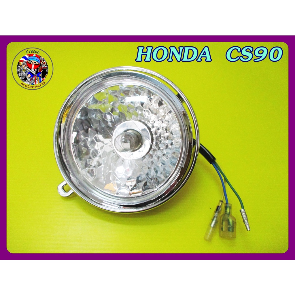 ชุดไฟหน้า  ไฟจานฉาย Honda S90 CS90 CL90 SL90 S65 SS50 CL50 CL70 C200 CT90 CT200 CD90 Headlight 6 V.