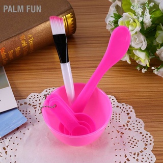 [คลังสินค้าใส] Palm Fun 4 In 1 ชุดแปรงแต่งหน้าพร้อมแปรงแต่งหน้า Diy