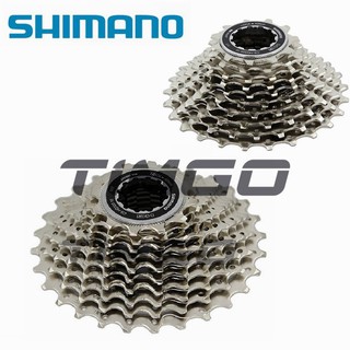 Shimano เฟืองคาสเซ็ต 10 ความเร็ว 11-25T 12-28T CS-HG500-10 สีเงิน