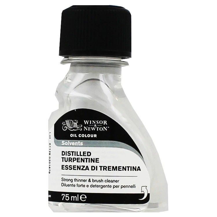 (พรีออเดอร์ 7-10 วัน )Winsor & Newton Distilled Turpentine  75/250/500ml