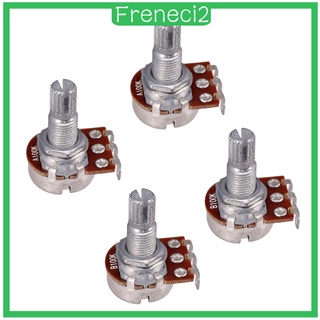 [FRENECI2] POTENTIOMETER A100K &amp; B100K AUDIO 18mm KNURLED SHAFT FOR GUITAR OR BASS