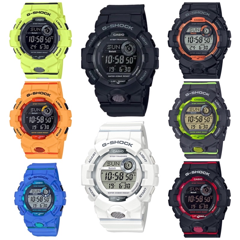 G-SHOCK รุ่น GBD-800-1DR/ GBD-800-2DR/ GBD-800-7DR/GBD-800-9DR | Shopee ...