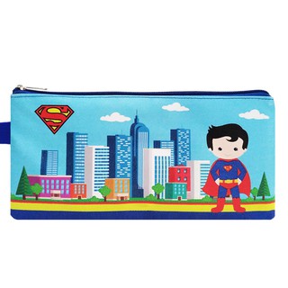 กระเป๋าดินสอ กระเป๋าเครื่องเขียน ลาย Superman Moslem ขนาดเล็ก สําหรับเดินทาง