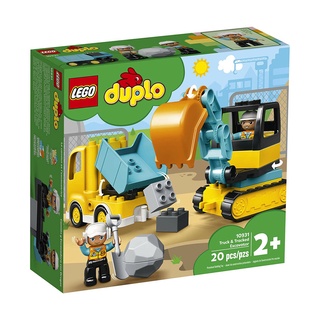 LEGO® Duplo Truck &amp; Tracked Excavator Building Set 10931 NEW