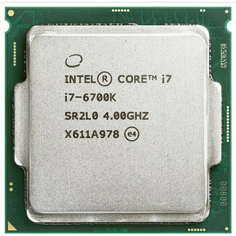 CPU I7 6700K ตัวท็อปสุด แรงๆ ( มือสอง )