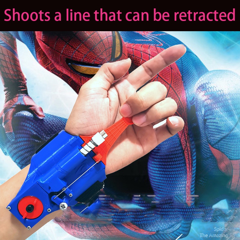 Hot Stock2022 Movies Peripheral Spiderman Silk Launcher Black ...