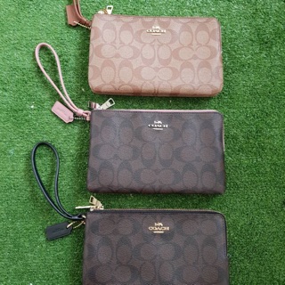 พร้อมส่ง คล้องมือ Coach 2zip size L