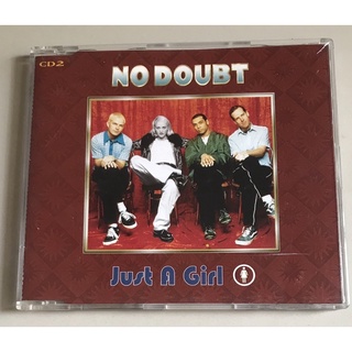 ซีดีซิงเกิ้ล ลิขสิทธิ์ มือ 2 สภาพดี...250 บาท “No Doubt” ซิงเกิ้ล "Just a Girl" แผ่นหายาก Made in UK