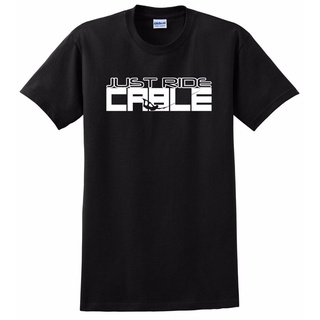 ราคา ใหม่ เสื้อยืดลําลอง แขนสั้น พิมพ์ลาย JUST RIDE CABLE WAKE BOARD แฟชั่นฤดูร้อน สไตล์ฮิปฮอปS-5XL