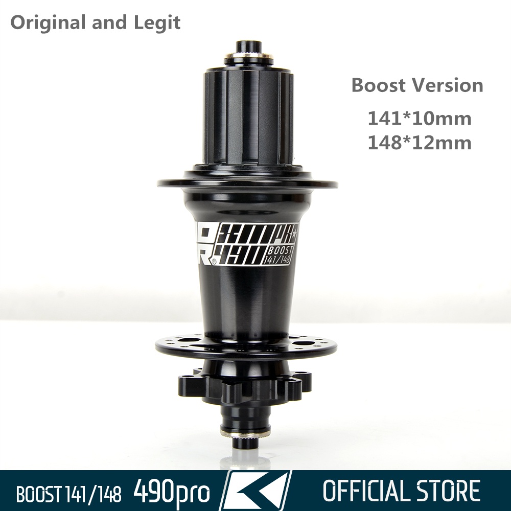 Koozer XM490pro Boost ด้านหลัง 5x141 มม.QR 10x141 12x148 THRU TA MTB จักรยาน Hub 32 หลุม HG XD MS 9 