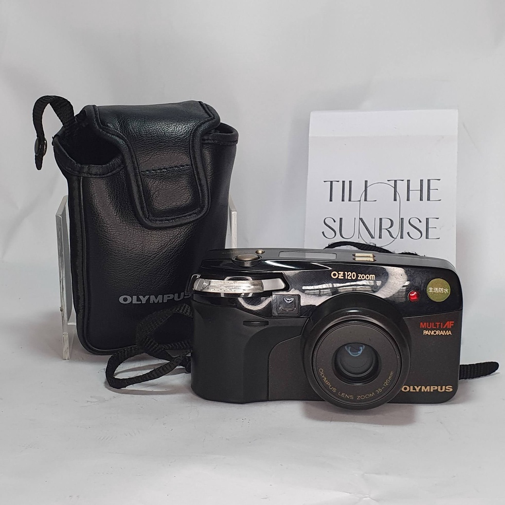 [ฟรีค่าส่ง] Olympus Oz 120 Zoom + case + สายคล้อง (1081360)