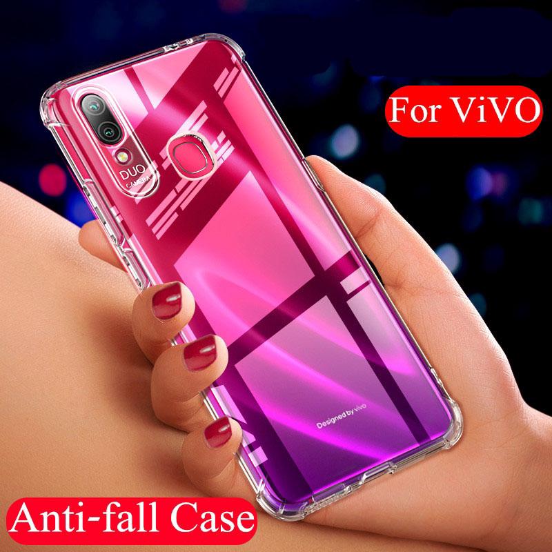 VIVO Y17 V15 X27 V11 Pro V11i IQoo Y91 Y95 Y91i Y93 Y81 Y85 Y79 Y75 Y71 Case Transparent Ultra Thin Soft Phone Cover