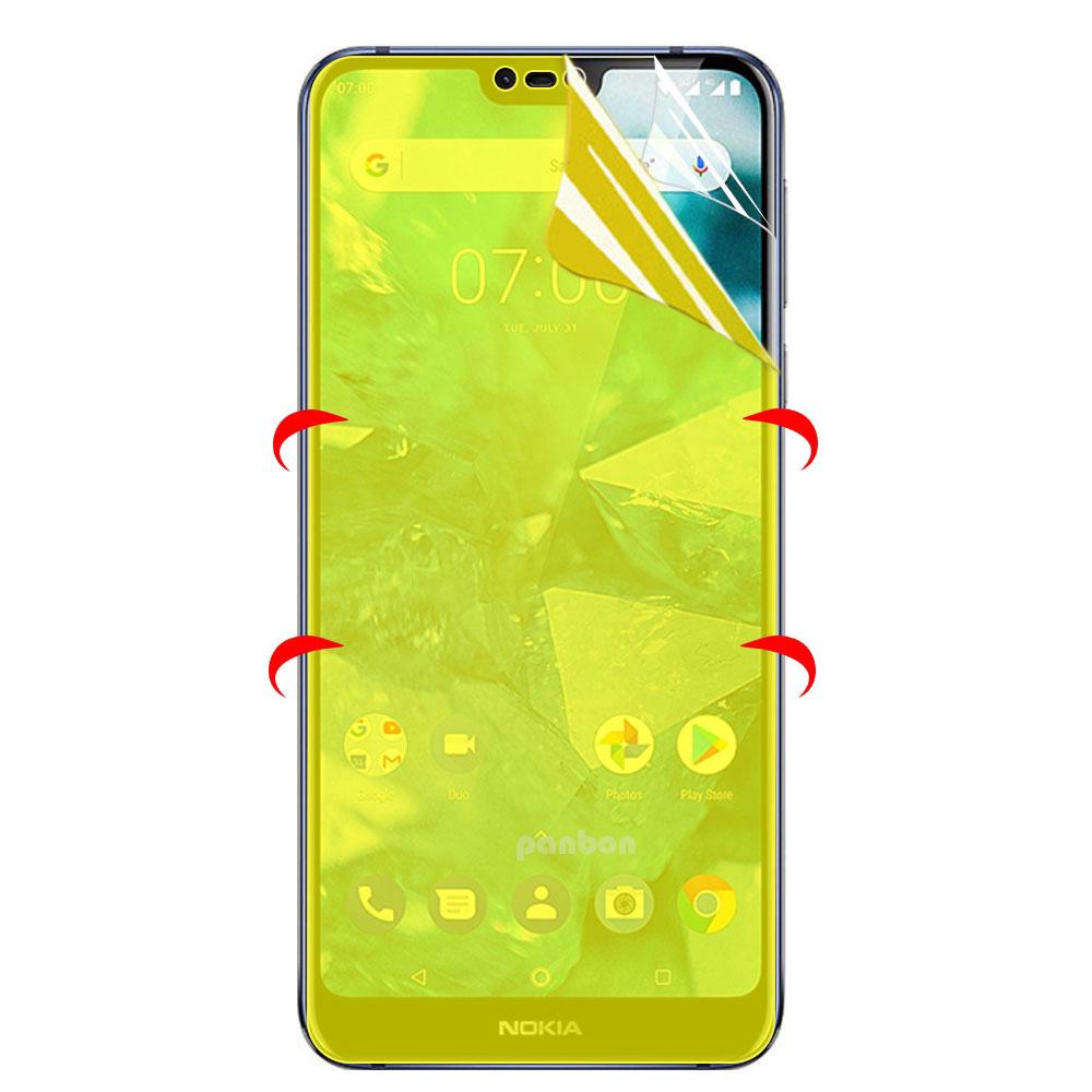 7D Full Cover Hydrogel Film Nokia 9 7 6 Plus 8.1 7.1 5.1 Plus 6.1 Plus 2.1 3.1 X5 X6 X7 Screen Guard Protector