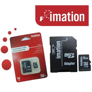 Memory Card Micro SDHC 16GB IMATION CLASS 2 เมมโมรี่ การ์ด